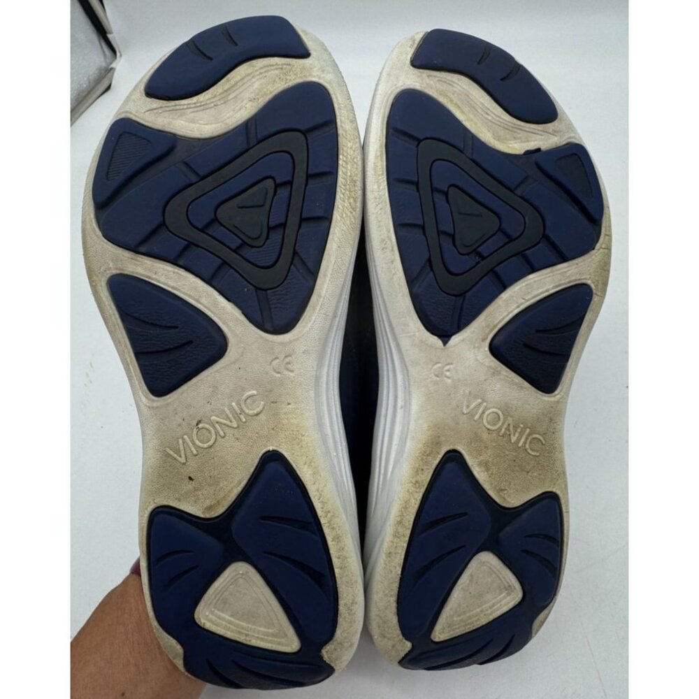 Vionic Womens Adell Slip On Athletic Shoes Round Toe Size 7 Navy Comfortable - Picture 2 of 14